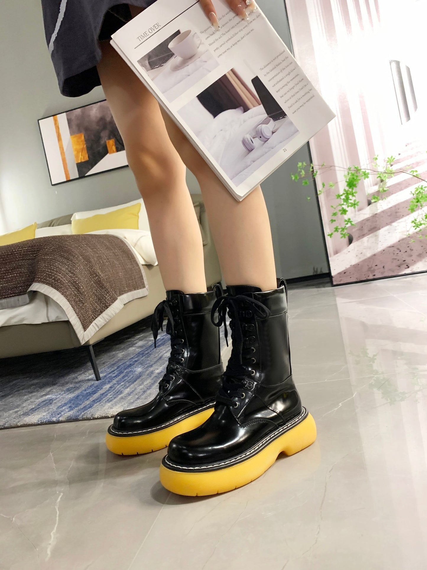 Bottega Veneta 2021 Luxury Cowhide Shoes