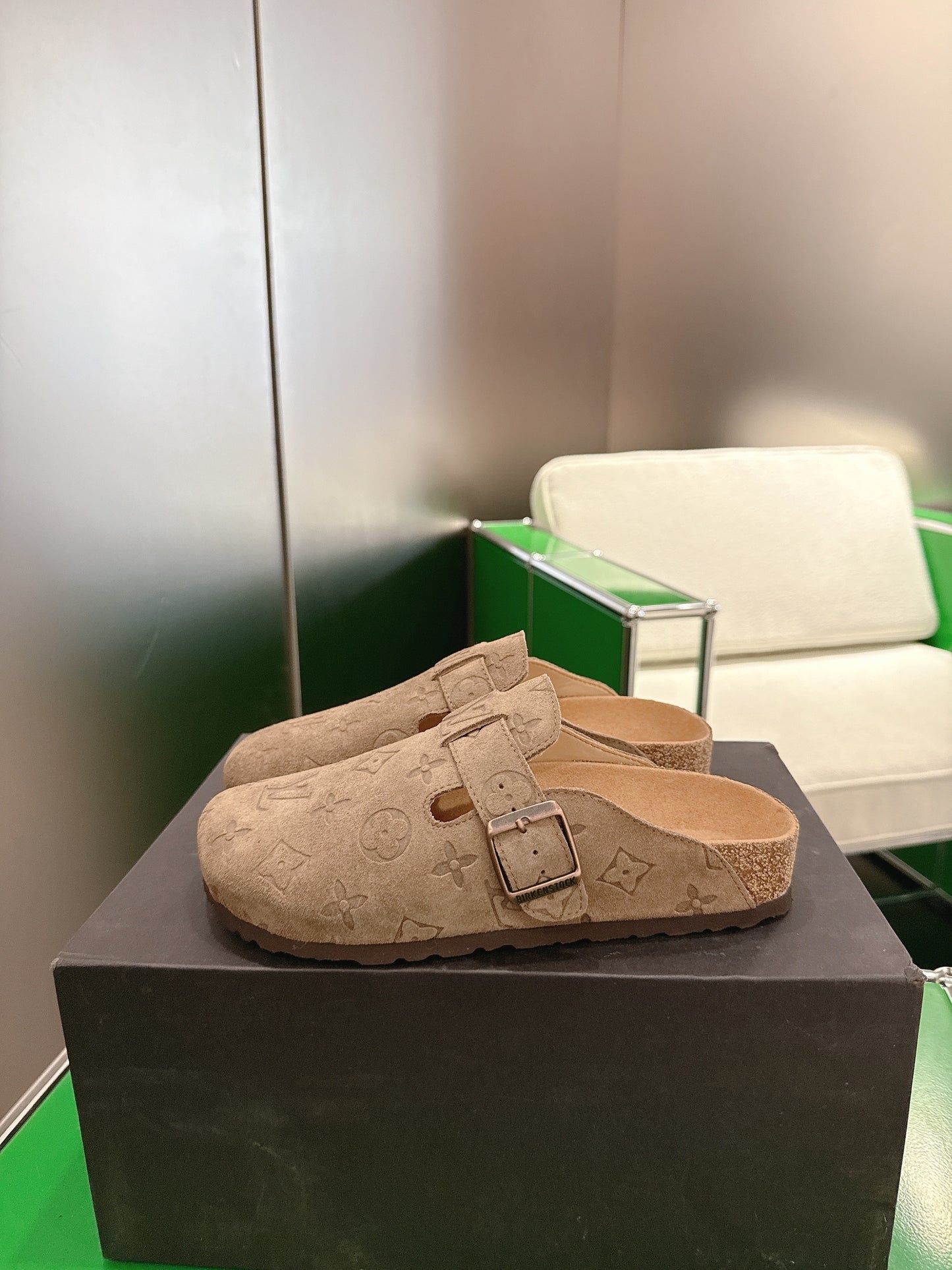 Louis Vuitton Birkenstock Closed-Toe Shoes