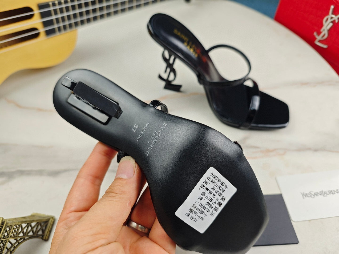 Saint Laurent W144 Stiletto Sandals