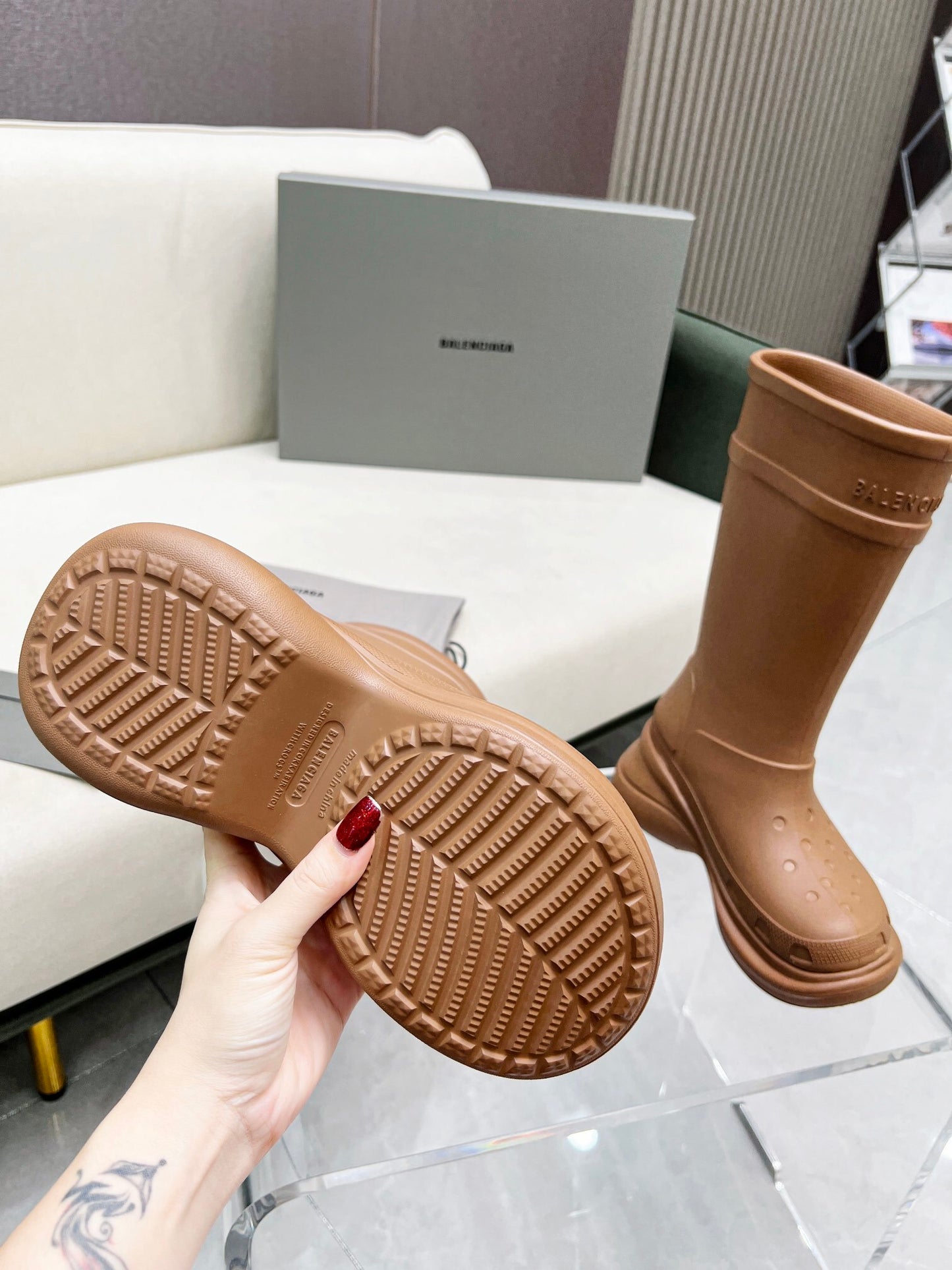 Balenciaga x Crocs Premium Rain Boots
