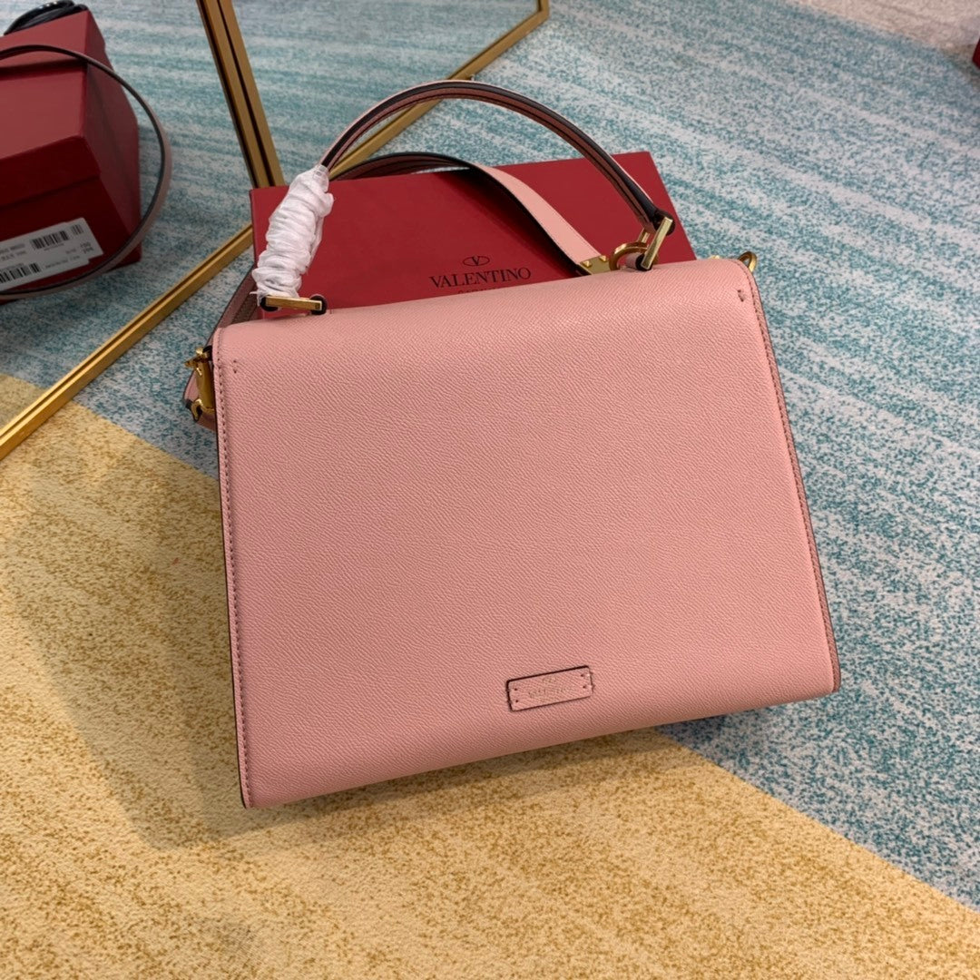 Valentino Garavani Small VSLING Grainy Calfskin Handbag