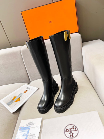 Hermès Kelly Buckle First Boots