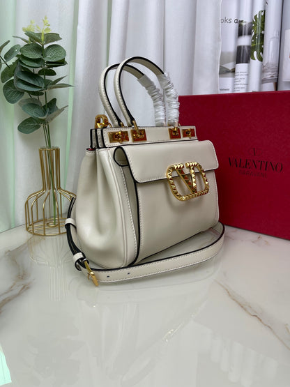 Valentino Garavani Mini Double-Handle Rockstud Bag