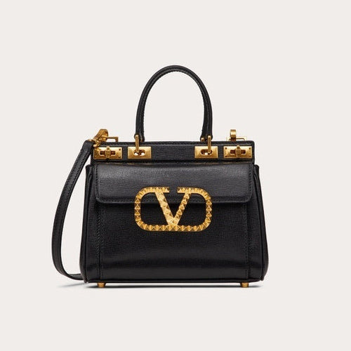 Valentino Garavani Mini Double-Handle Rockstud Bag