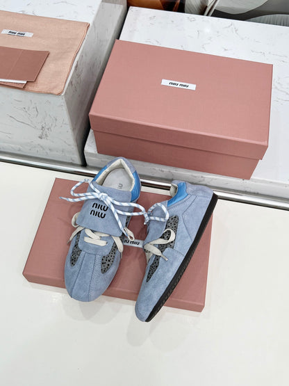 Miu Miu 2025 Runway Casual Sports Shoes