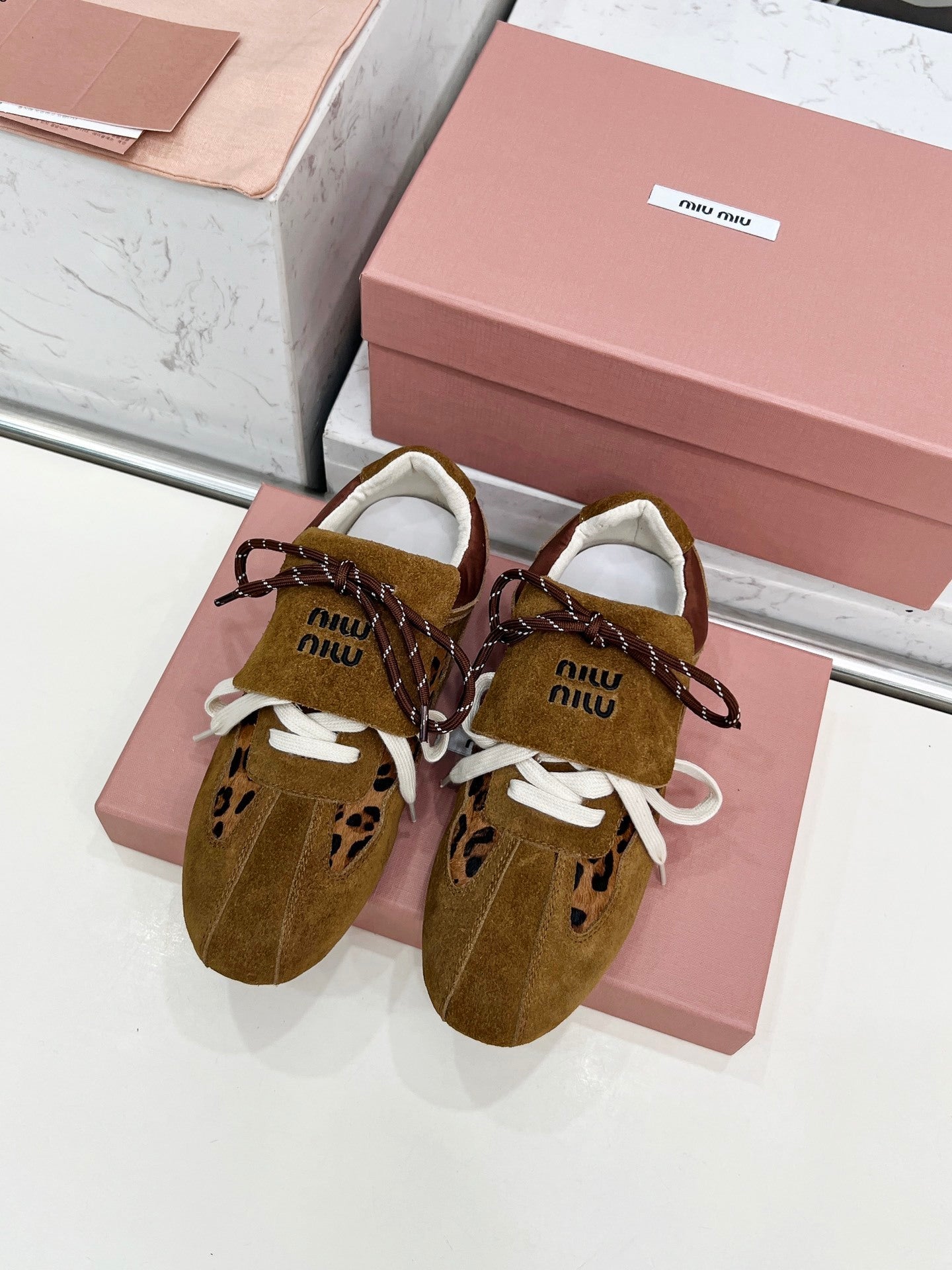 Miu Miu 2025 Runway Casual Sports Shoes