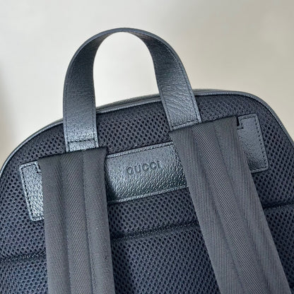 Gucci Ophidia Medium Backpack in Black Soft Leather Bag