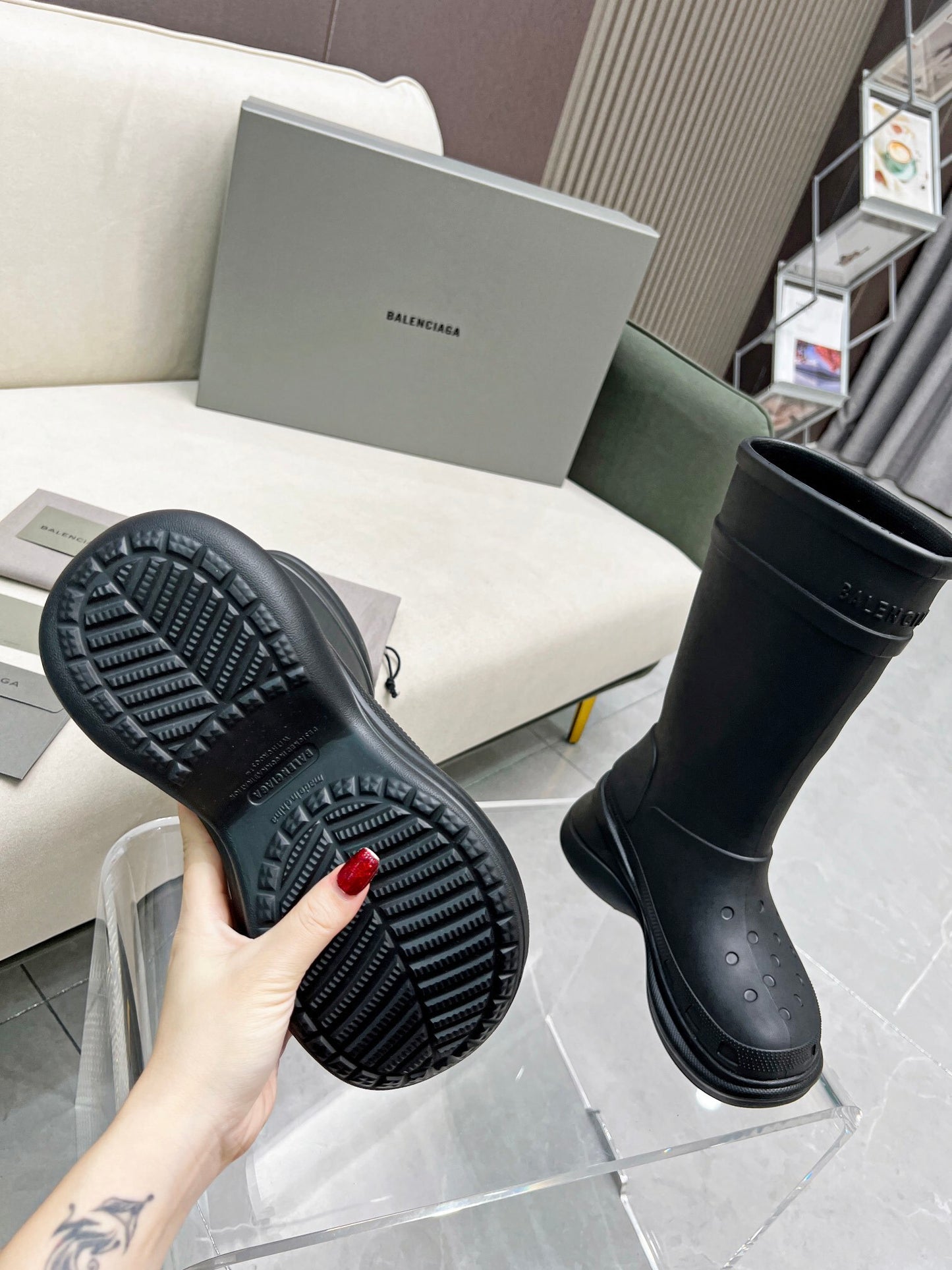 Balenciaga x Crocs Premium Rain Boots