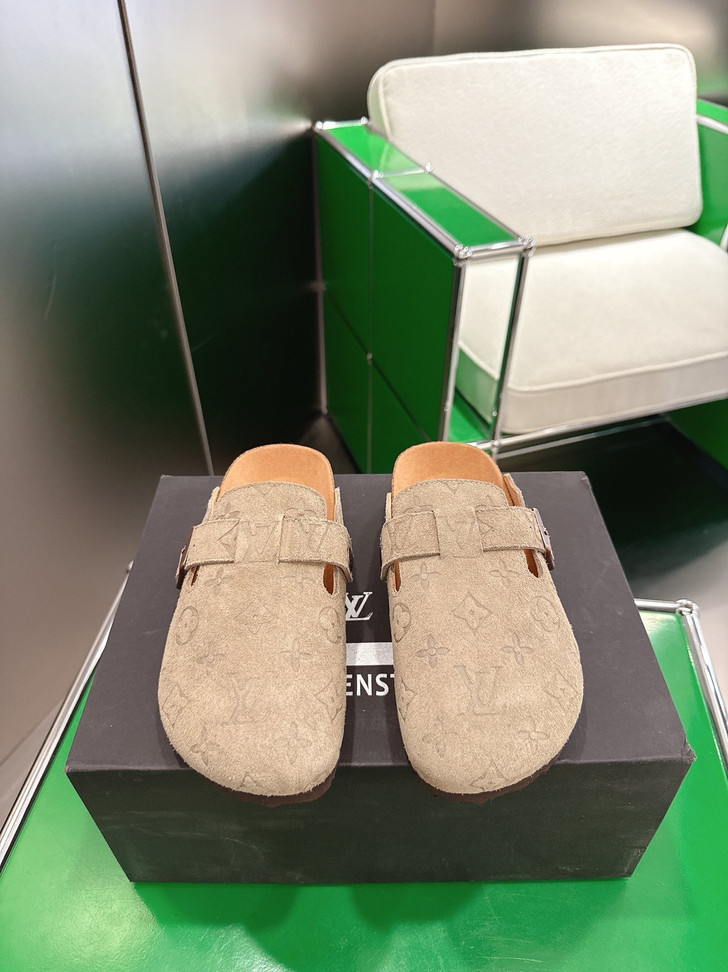 Louis Vuitton Birkenstock Closed-Toe Shoes