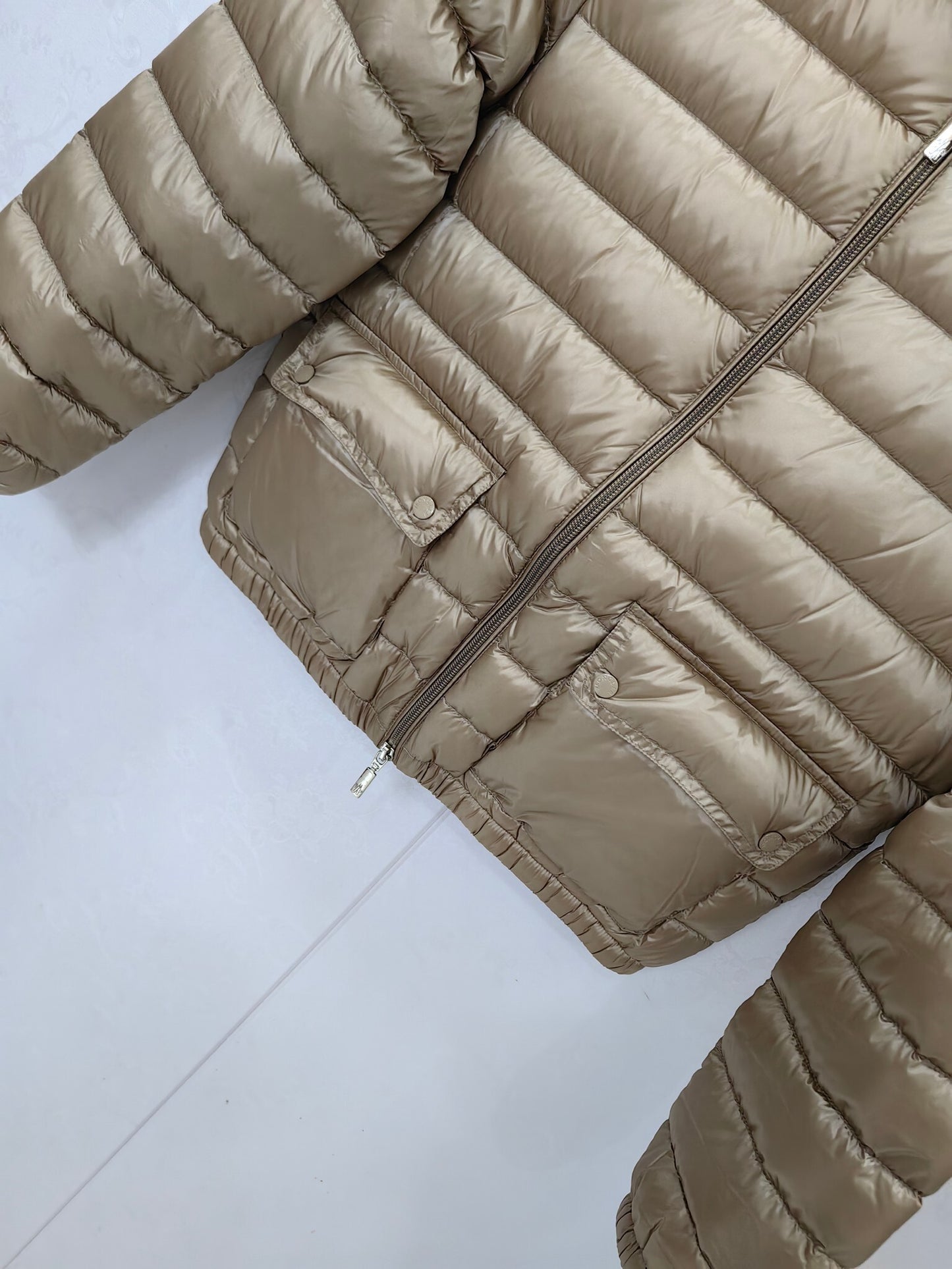 Early Autumn Champagne Down Jacket Best Style