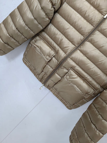 Early Autumn Champagne Down Jacket Best Style