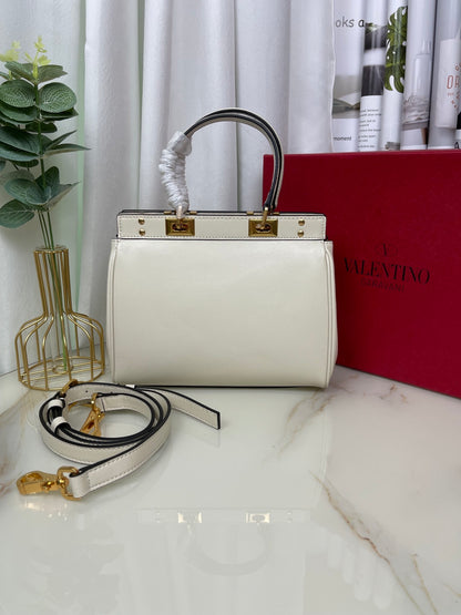 Valentino Garavani Mini Double-Handle Rockstud Bag