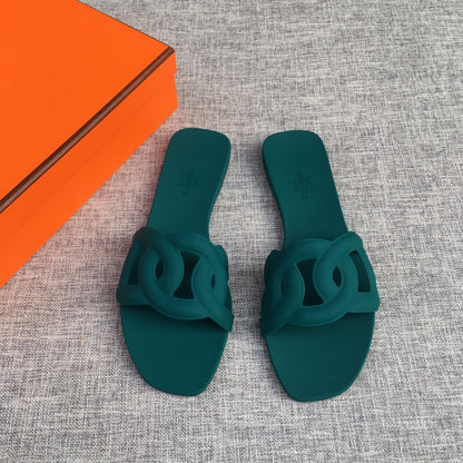 Hermes women's Latest H-Slipper Slipper