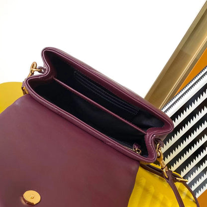 Saint Laurent Loulou Medium Leather Bag