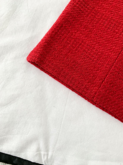 Chanel 24A Tweed Patchwork Skirt