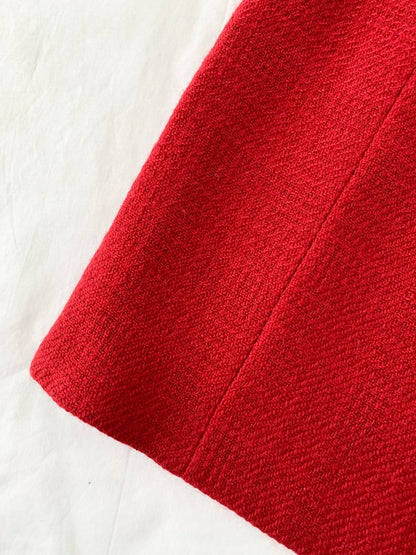 Chanel 24A Tweed Patchwork Skirt