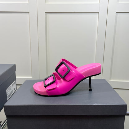 Balenciaga Premium Thickened Cowhide Platform Shoes