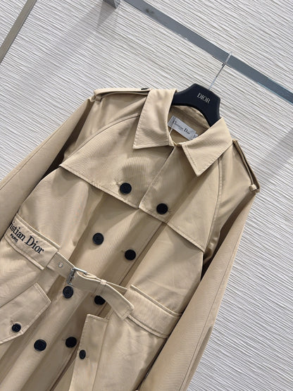 Dior 2025FW British-Style Trench Coat