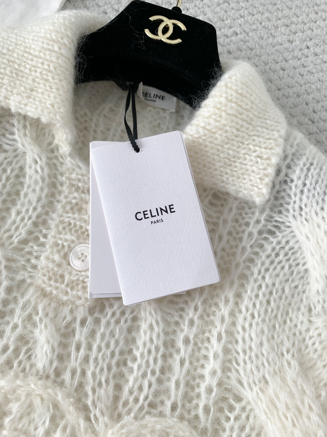 Mohair Embroidered Sweater Soft & Luxurious