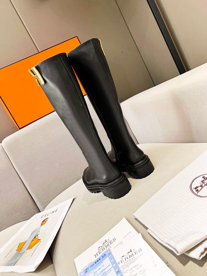 Hermès Kelly Buckle First Boots