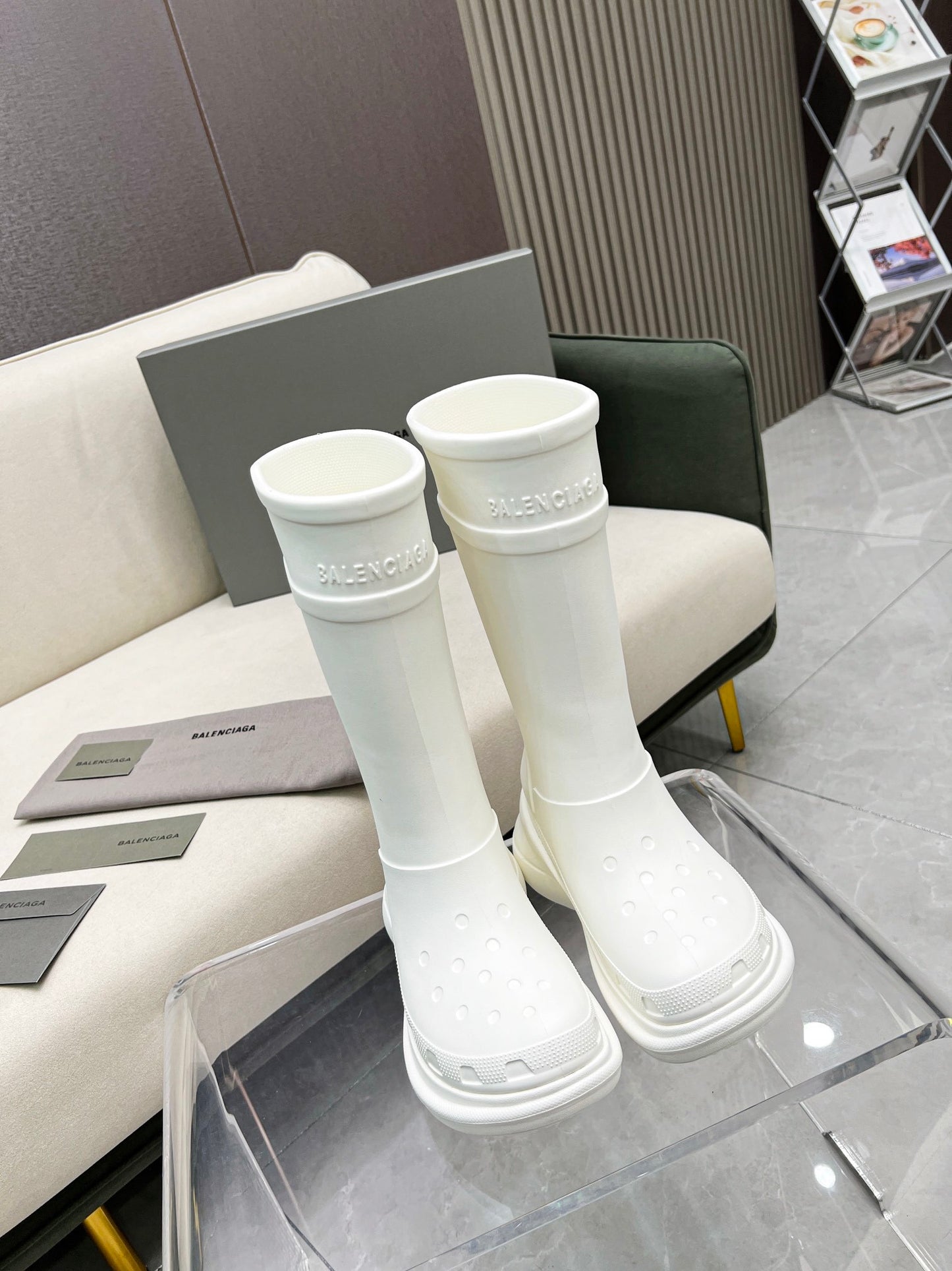 Balenciaga x Crocs Premium Rain Boots