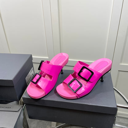 Balenciaga Premium Thickened Cowhide Platform Shoes