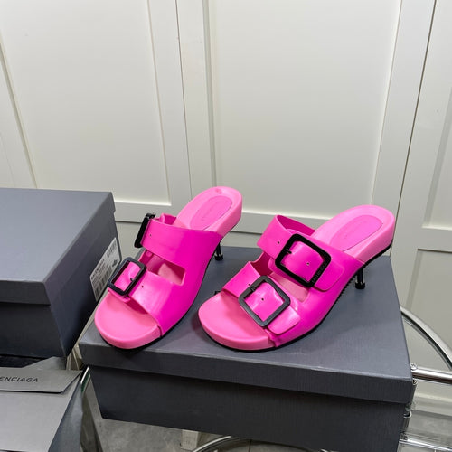 Balenciaga Premium Thickened Cowhide Platform Shoes