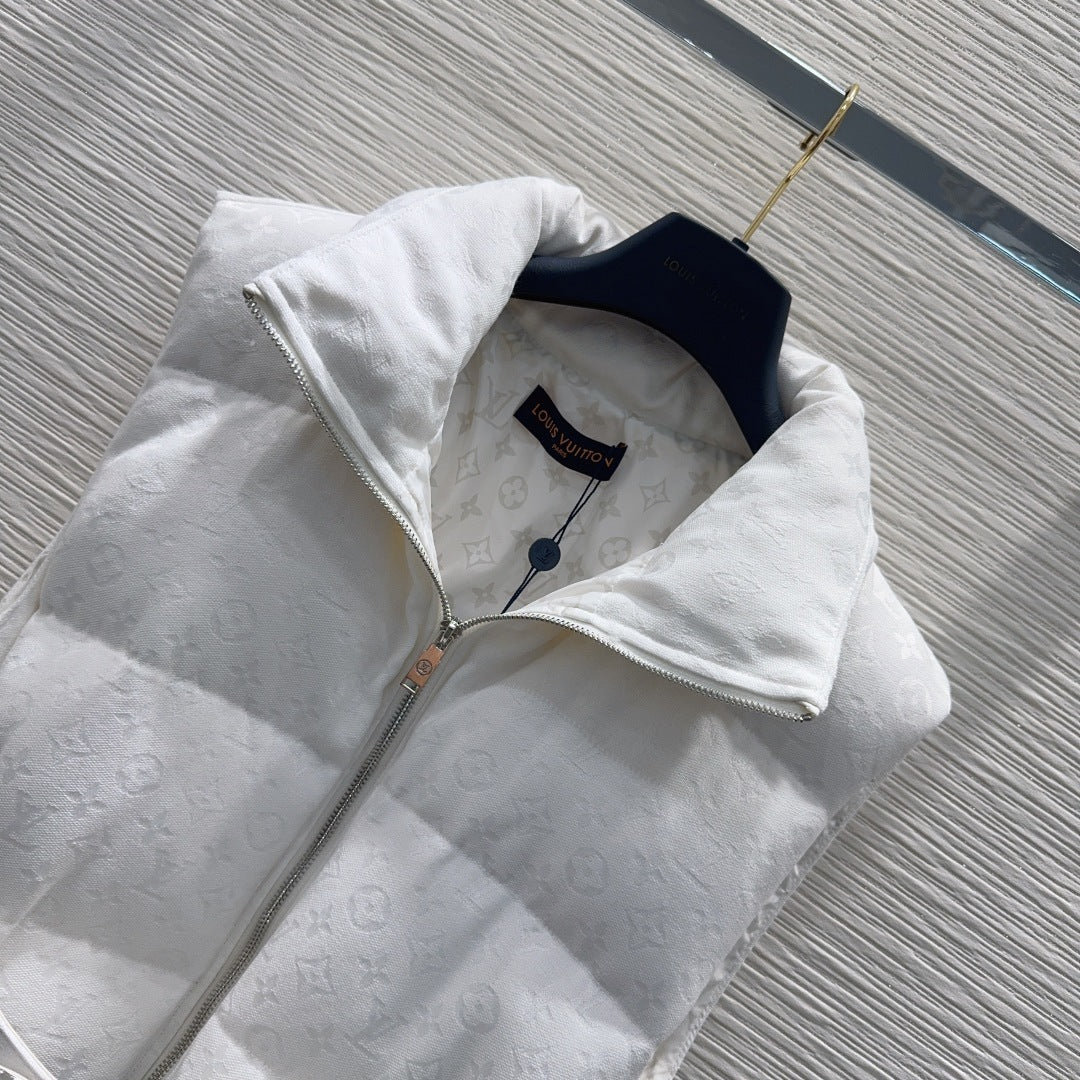 LV 2025FW Down Vest Jacket Casual