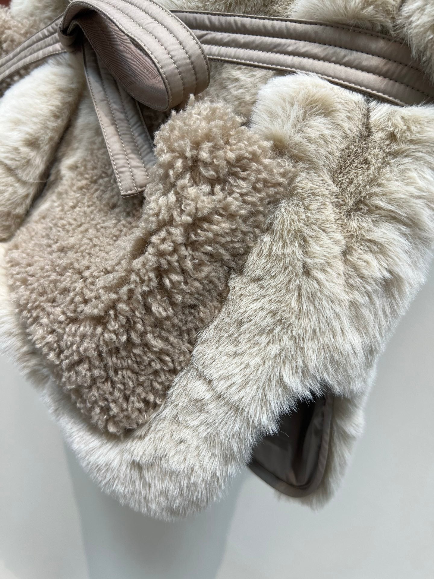 Early Autumn Plush Belted Down Vest Stylish & Unisex