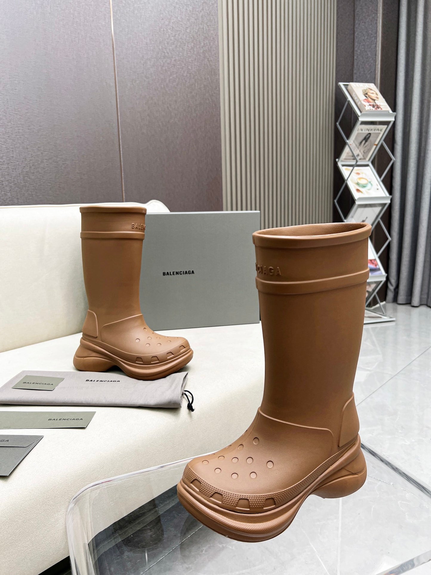 Balenciaga x Crocs Premium Rain Boots