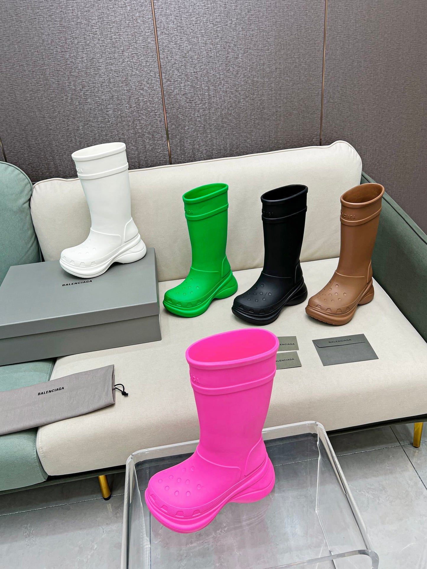 Balenciaga x Crocs Premium Rain Boots