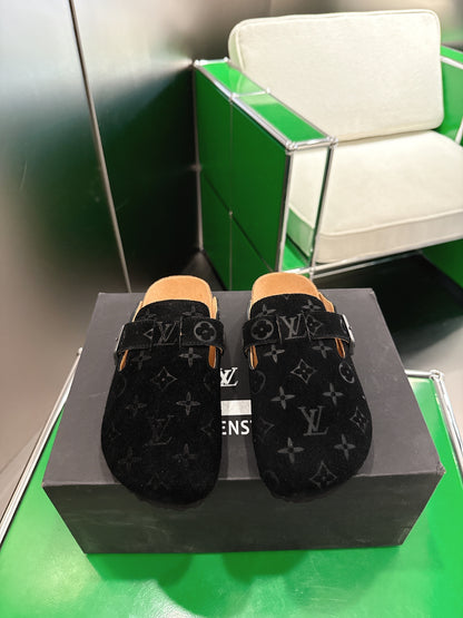 Louis Vuitton Birkenstock Closed-Toe Shoes