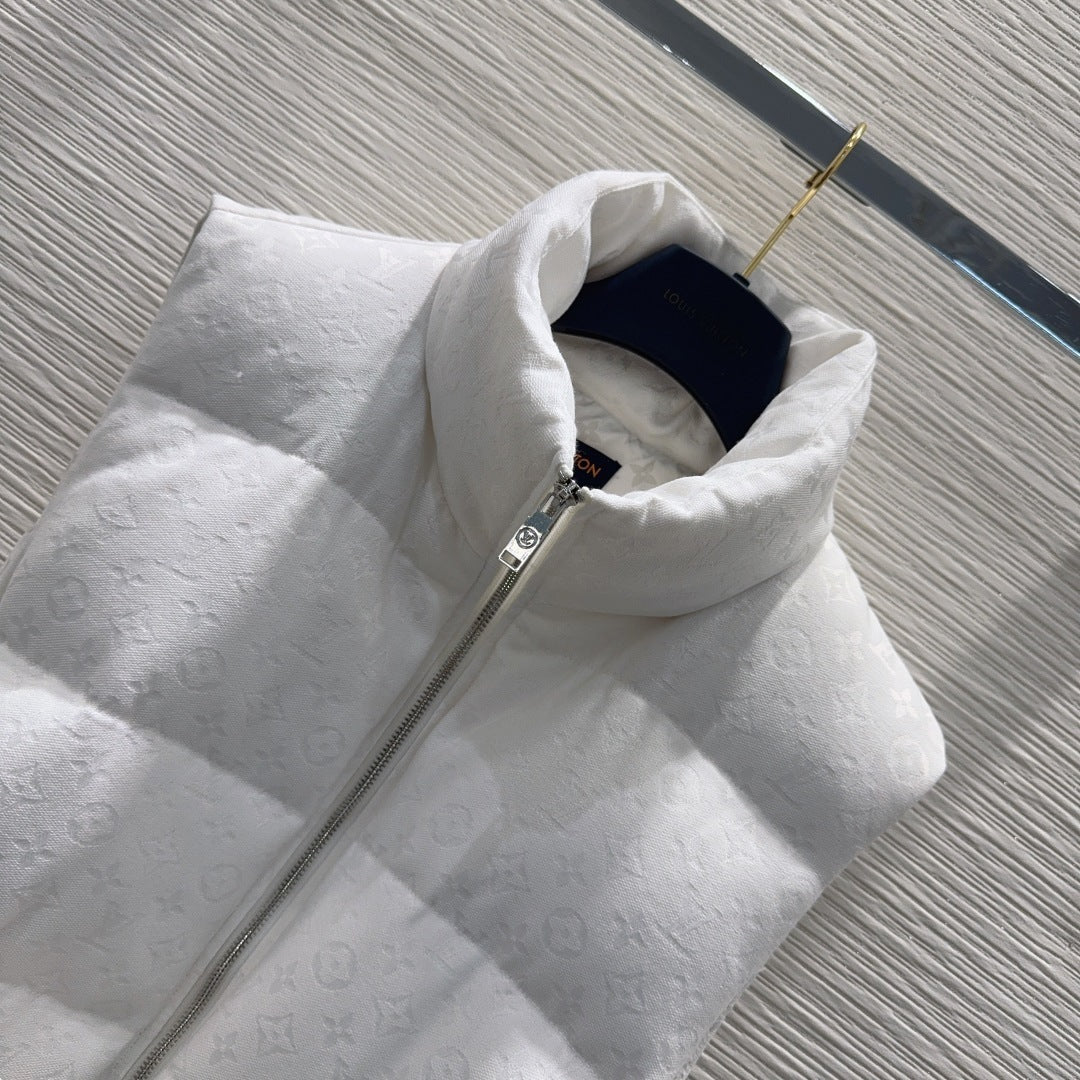 LV 2025FW Down Vest Jacket Casual