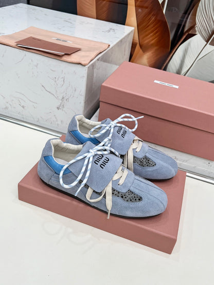 Miu Miu 2025 Runway Casual Sports Shoes