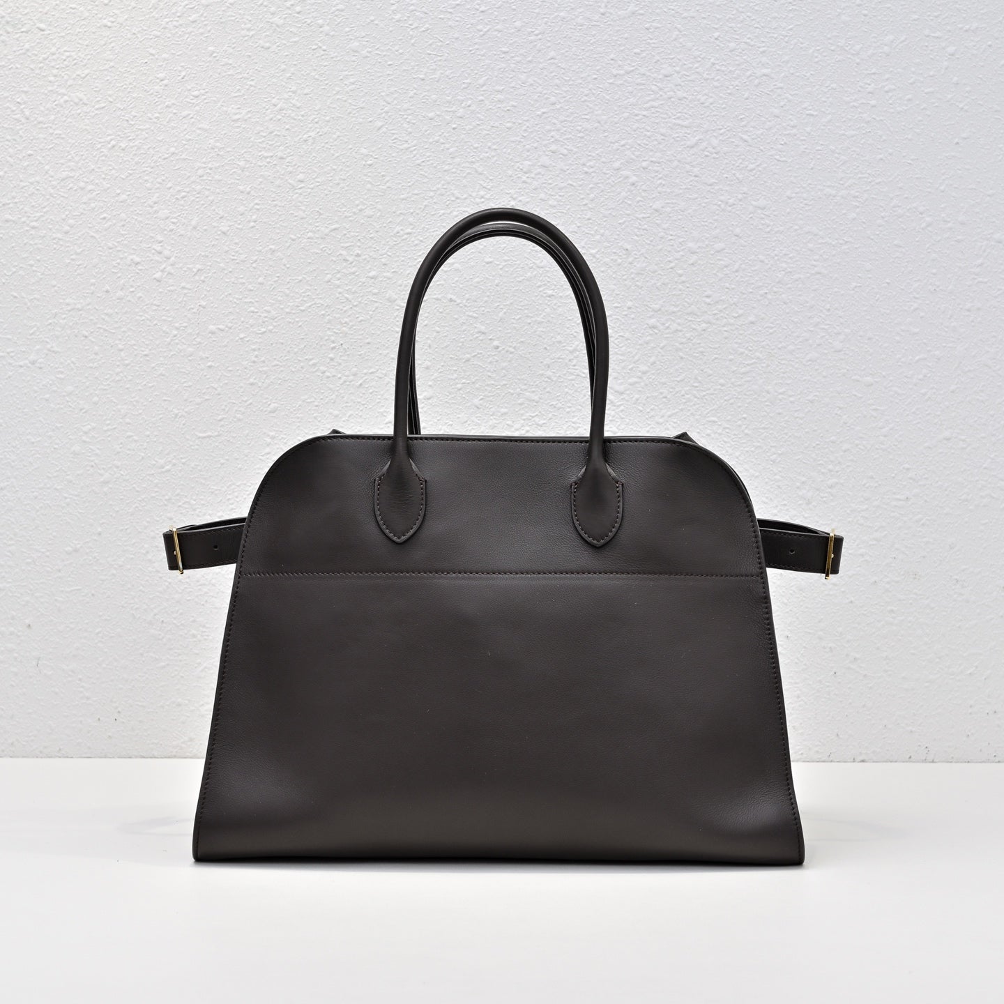 The Row Margaux 15 38cm Tote Bag In Calfskin