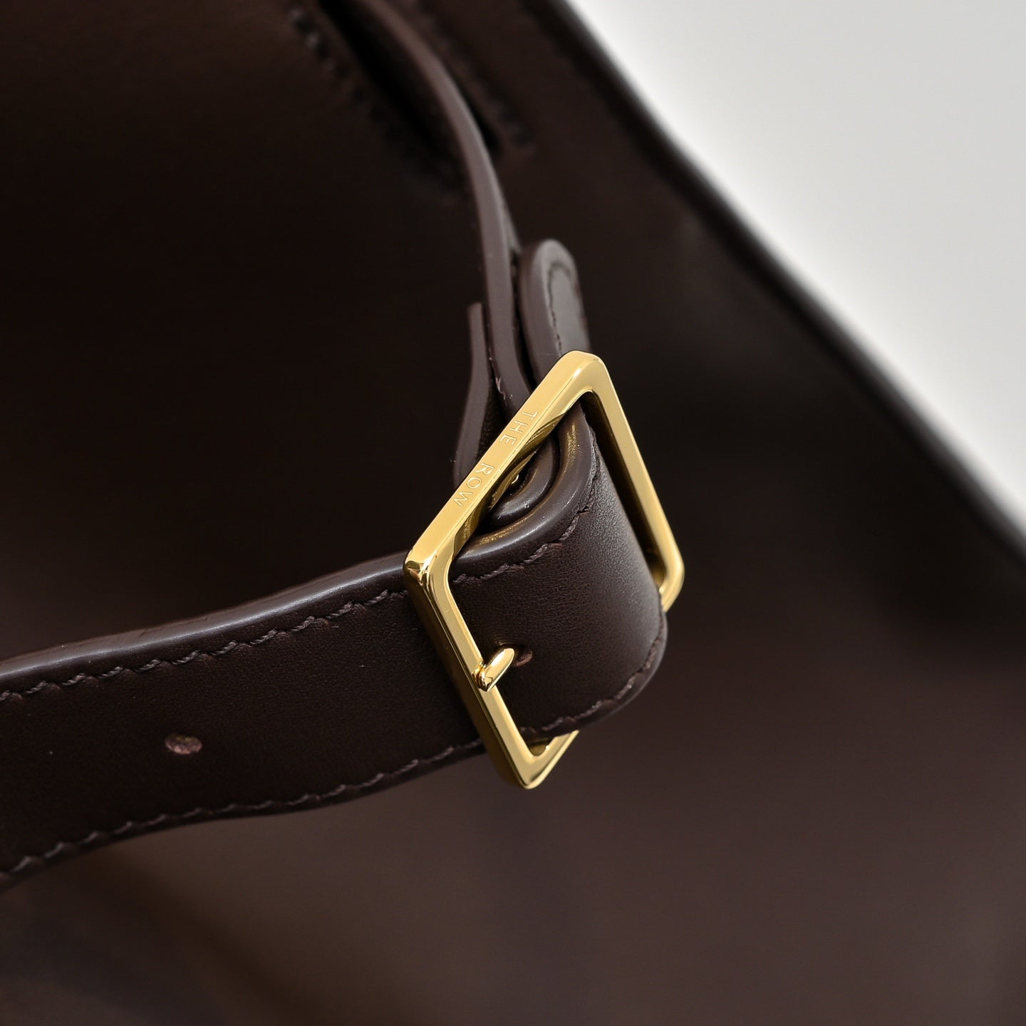 The Row Margaux 15 38cm Tote Bag In Calfskin