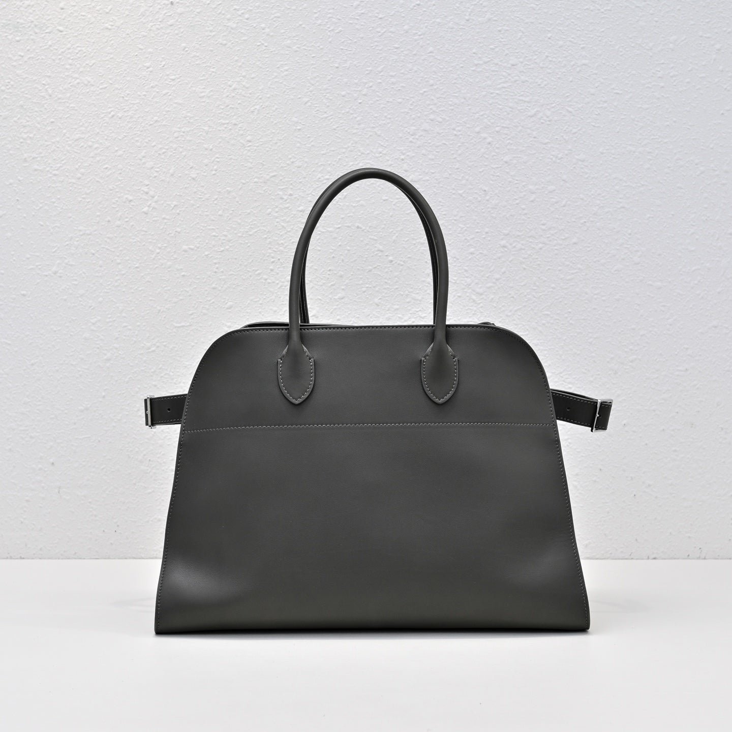 The Row Margaux 15 38cm Tote Bag In Calfskin