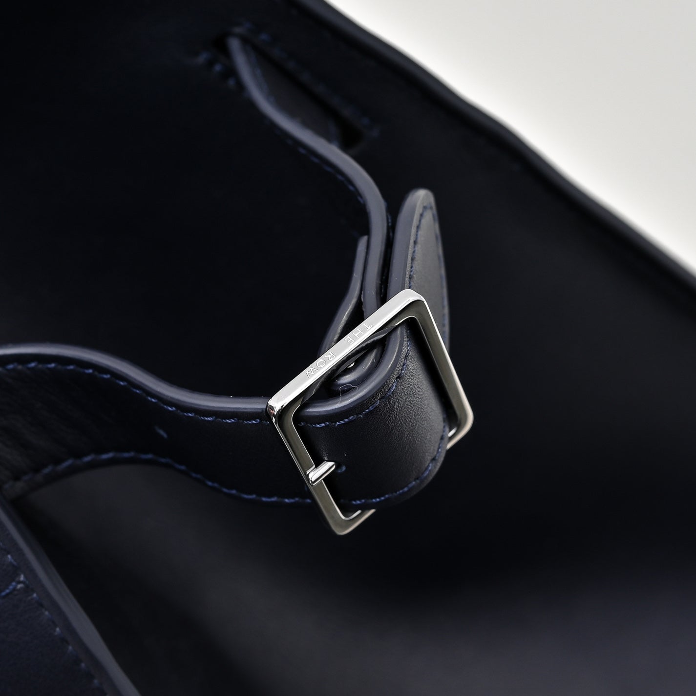 The Row Margaux 15 38cm Tote Bag In Calfskin