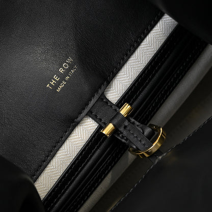 The Row Margaux 15 38cm Tote Bag In Calfskin