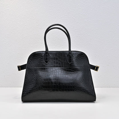 The Row Margaux 15 38cm Tote Bag In Calfskin