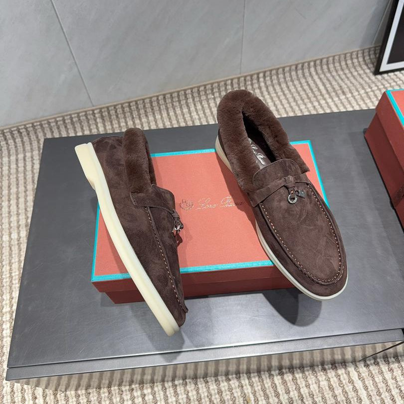 Loro Piana Brown Loafers