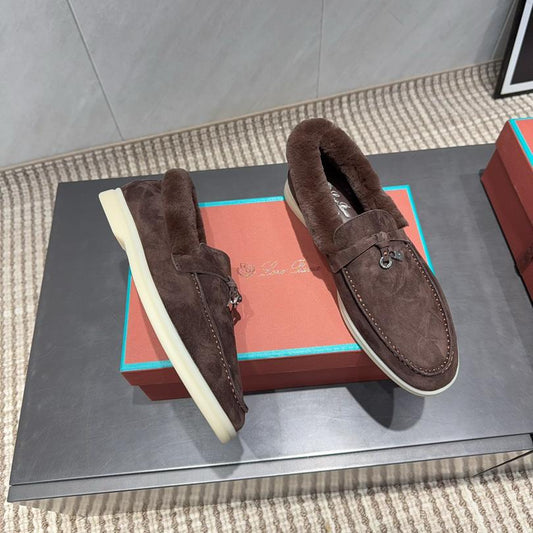 Loro Piana Brown Loafers