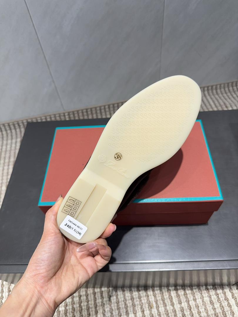 Loro Piana Brown Loafers