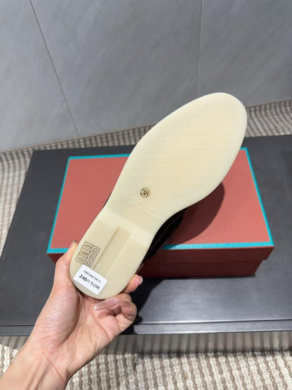 Loro Piana Brown Loafers