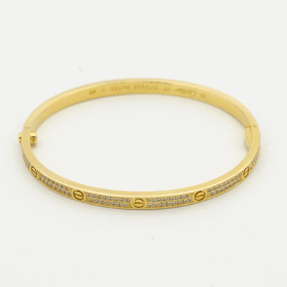 Love Bracelet 3.65mm Diamond-paved