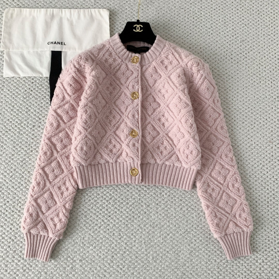 LV Women’s SK-II Cashmere & Wool Jacquard Terry Sweater Set