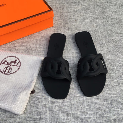 Hermes women's Latest H-Slipper Slipper
