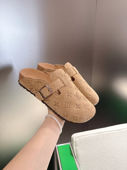 Louis Vuitton Birkenstock Closed-Toe Shoes
