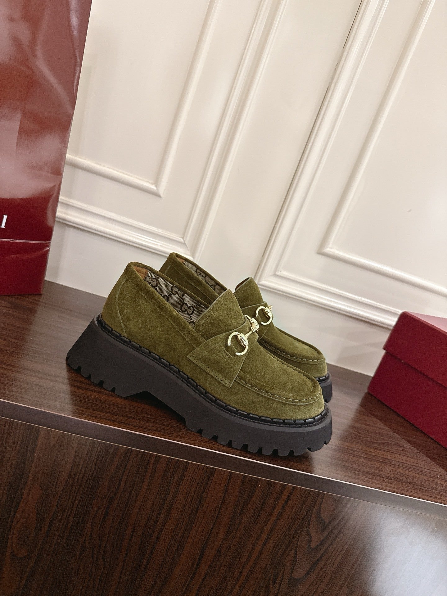 Premium G-Shaped Horsebit Loafers