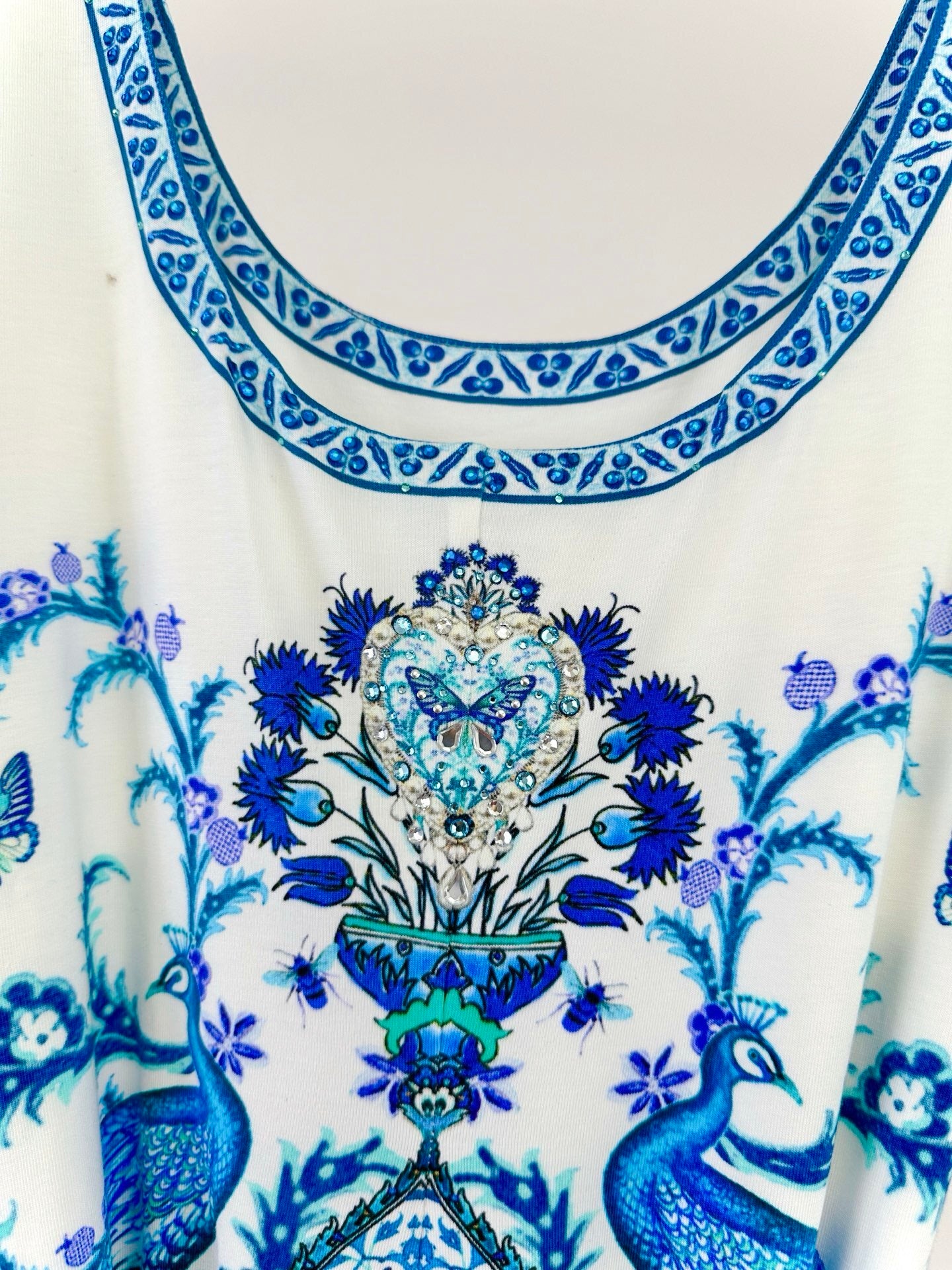 Jersey Tank Maxi Dress with Contrast Skirt